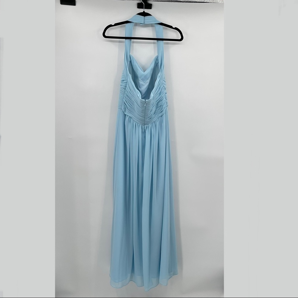 NEW! Bill Levkoff Capri Blue Formal Dress - Picture 7 of 12